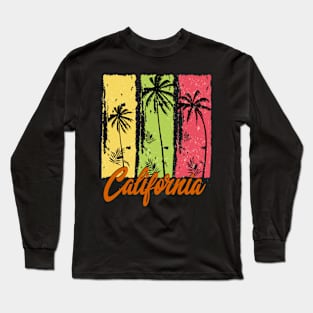 Summer California T shirt Long Sleeve T-Shirt